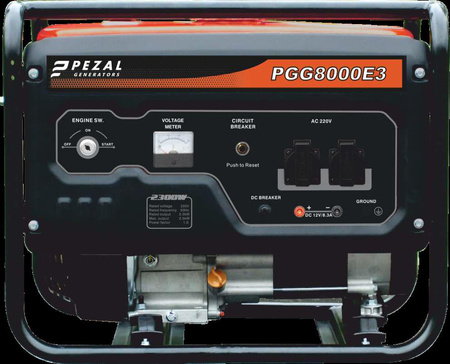 Agregat prądotwórczy PEZAL 6.5kW PGG8000E3